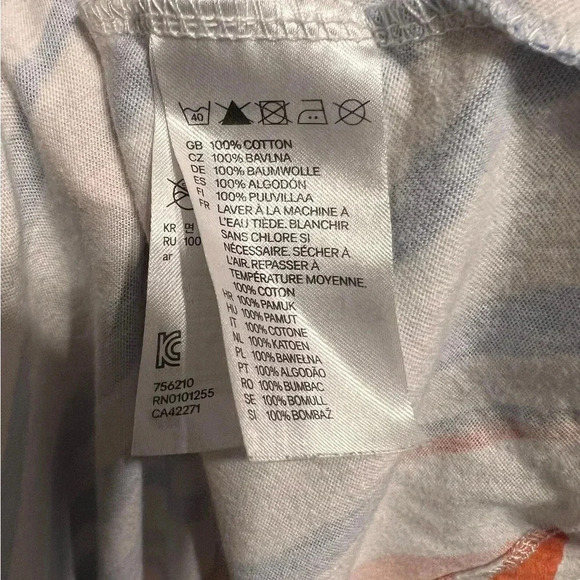 🟣H&M Multicolor Striped Cotton Skirt – Size Medium - Picture 8 of 8